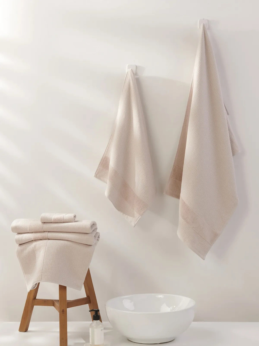 Prosop Wafel Checky Kaszmirowy