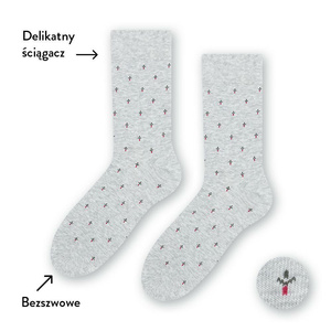 Suit socks with pattern Art. 056