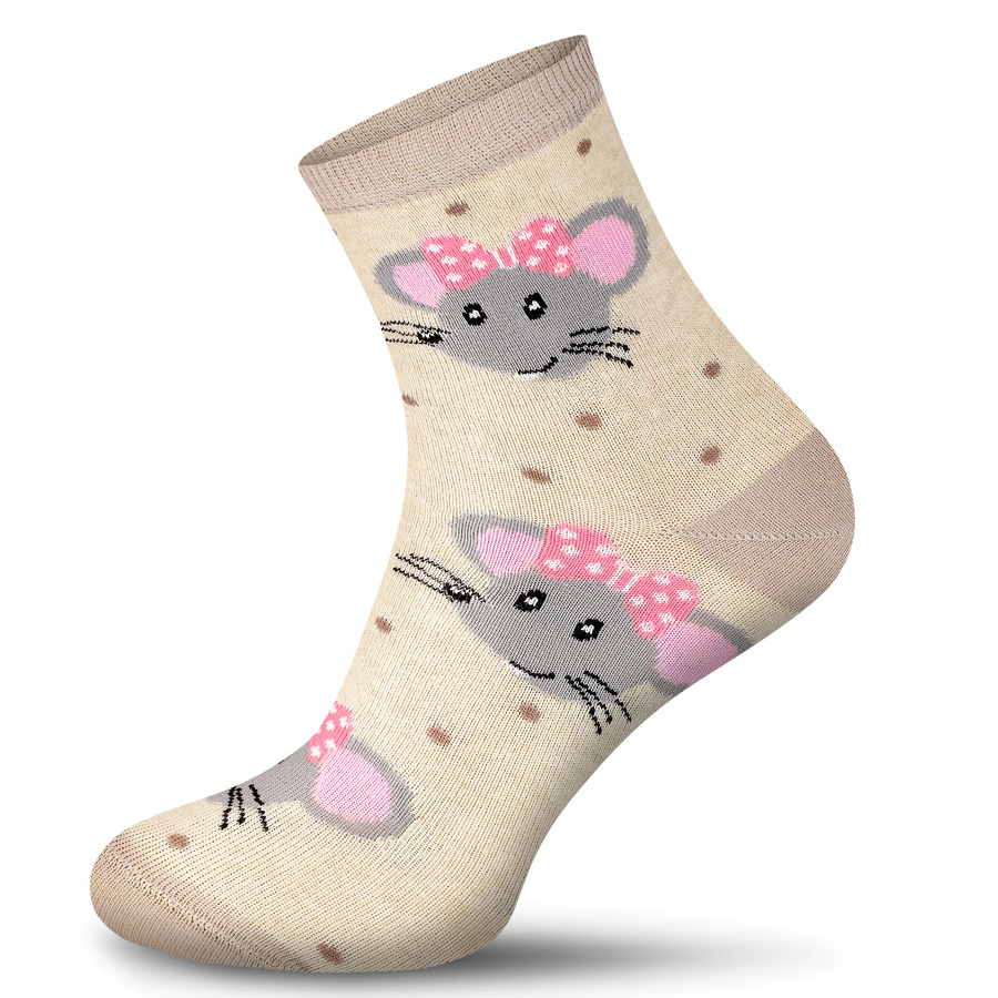 Damen Socken Serie Gemustert 200 Mause