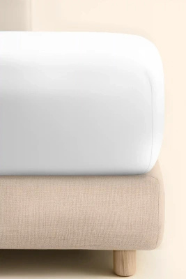 Fitted Sheet Jersey White