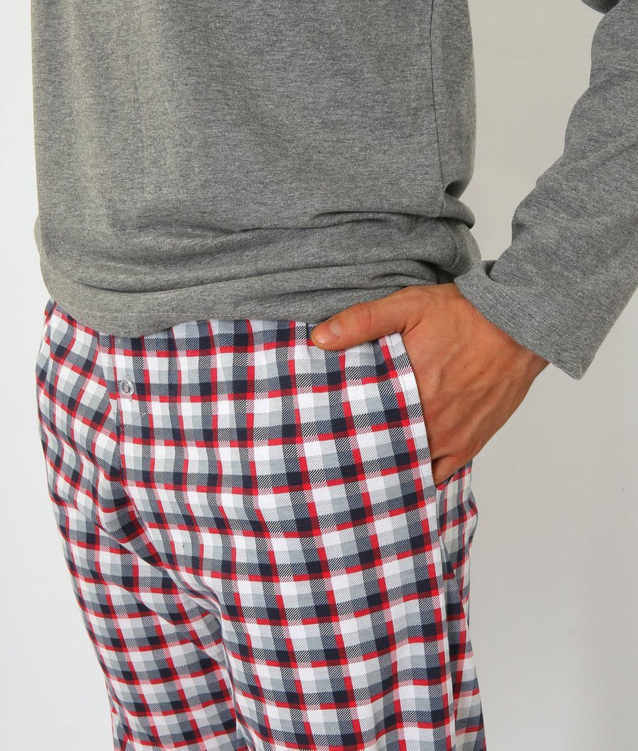 Bawełniana piżama męska Sesto Senso 04