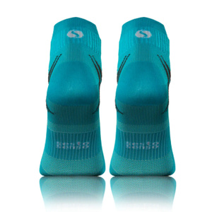 Sesto Senso Herren Sport Socken SKB08 – Atmungsaktiv, Nahtlos, Poliamid, Thermoregulierend, Nicht einschnürend, Ideal für Laufen & Fitness, Vielseitig, Blau, Hergestellt in Polen