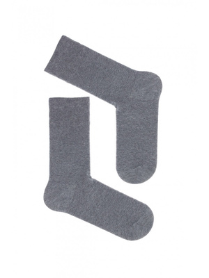 Anzugsocken aus glatter Baumwolle 040