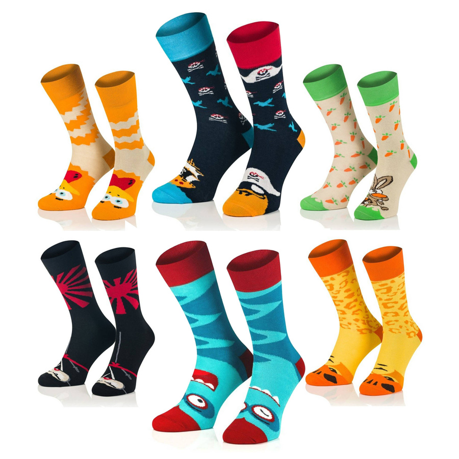 Bunte Socken Not For Parking zum Verschenken 