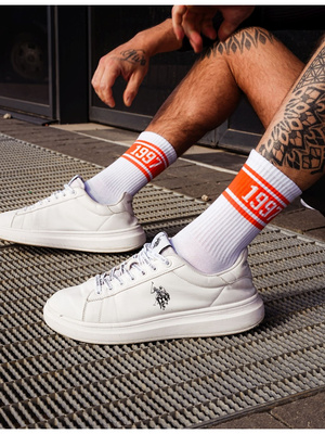 Herrensocken Go! Weiß