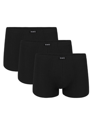 Herren-Boxershorts 3BMH-007 Schwarz/Grau/Weiß