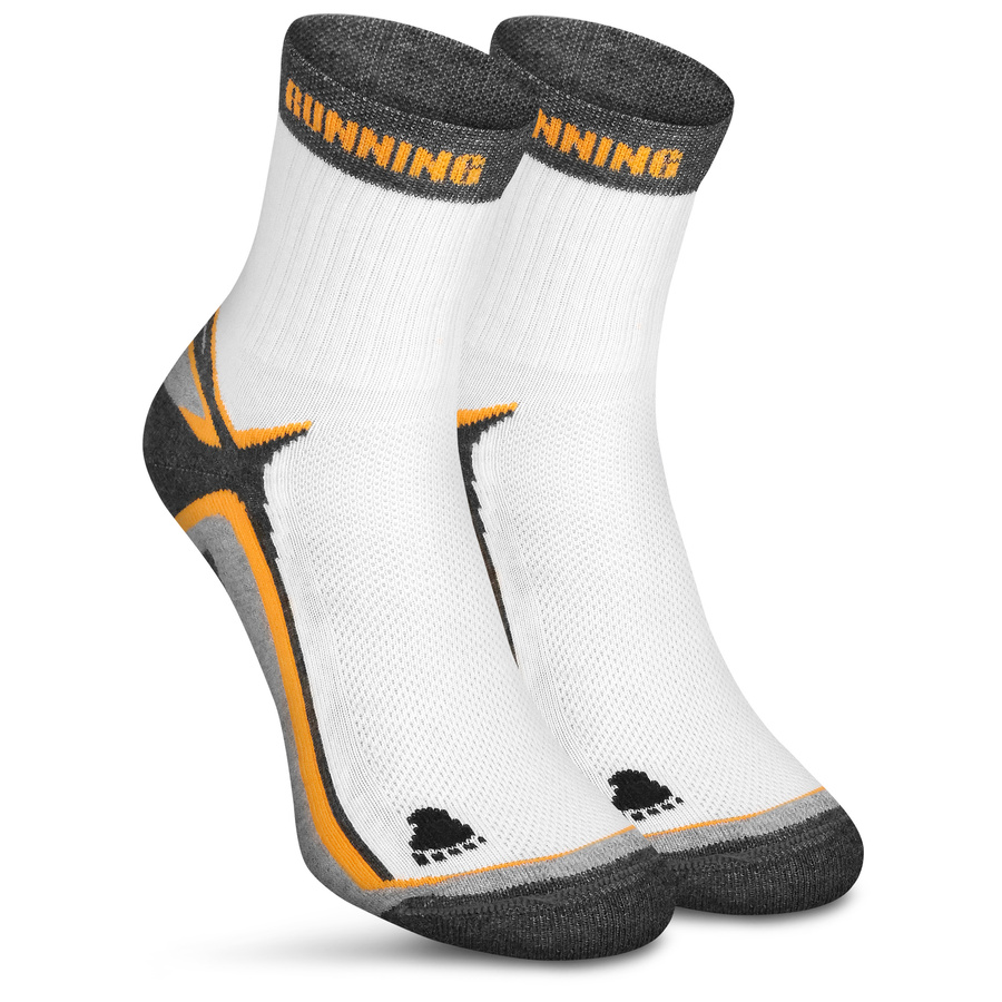 Laufsocken Extreme Weiß