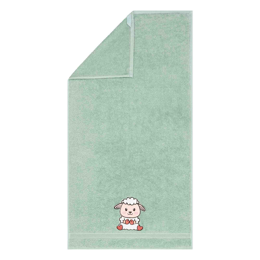 Baby Towel Sheep Sage