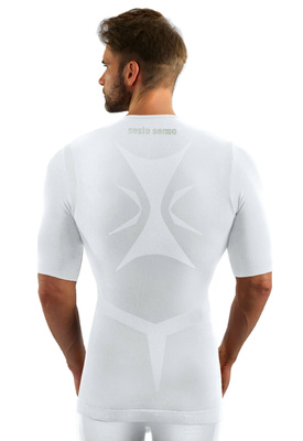 Herren T-Shirt Thermo Active Weiß