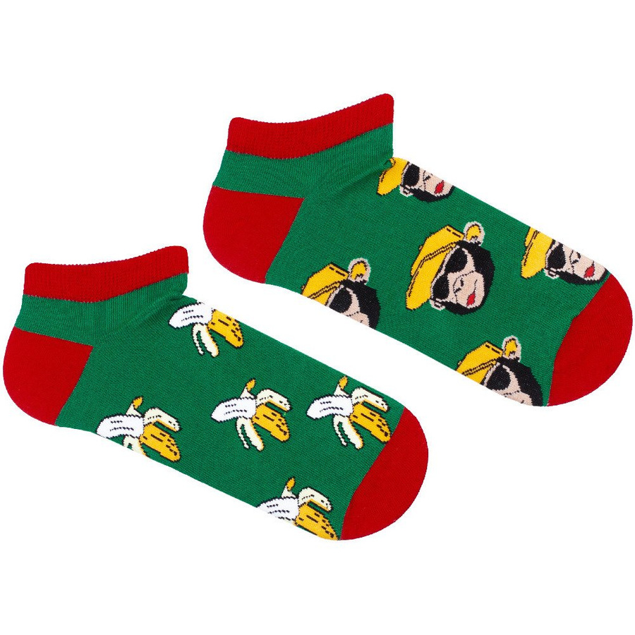 FARBIGE FÜSSE AVANGARD MILENA AFFEN UND BANANEN