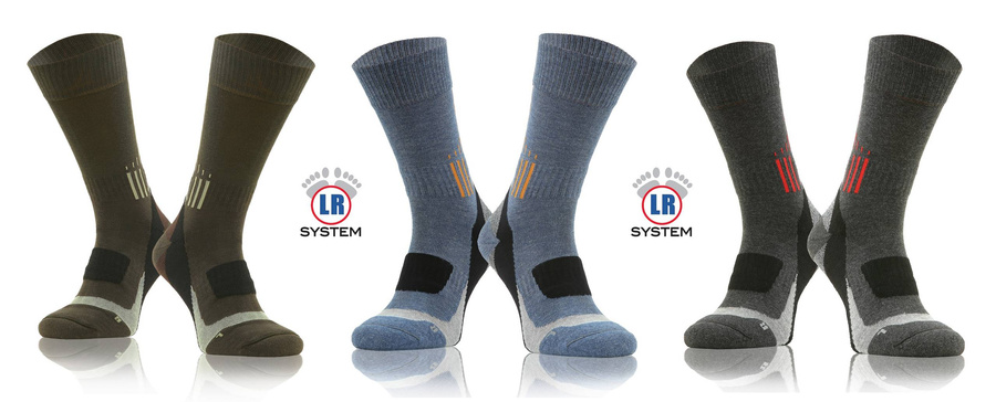 Ciepłe skarpety trekkingowe Sesto Senso 3 PARY