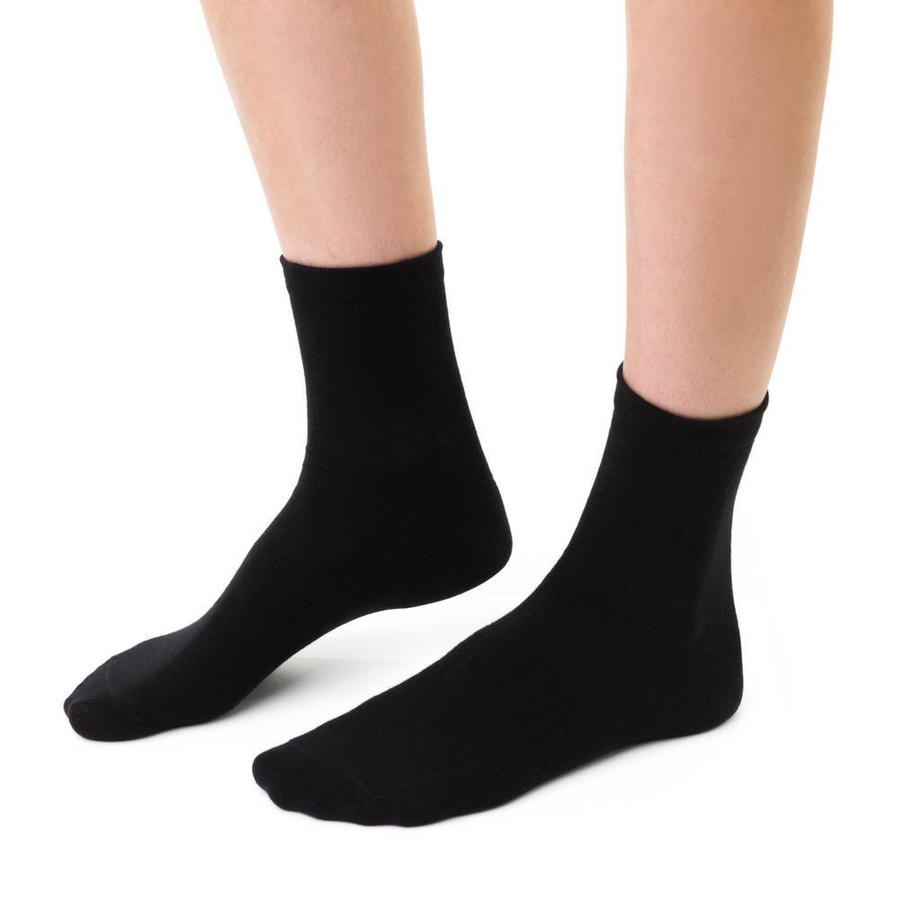 Frauensocken Kunst. 037 schwarz Steven