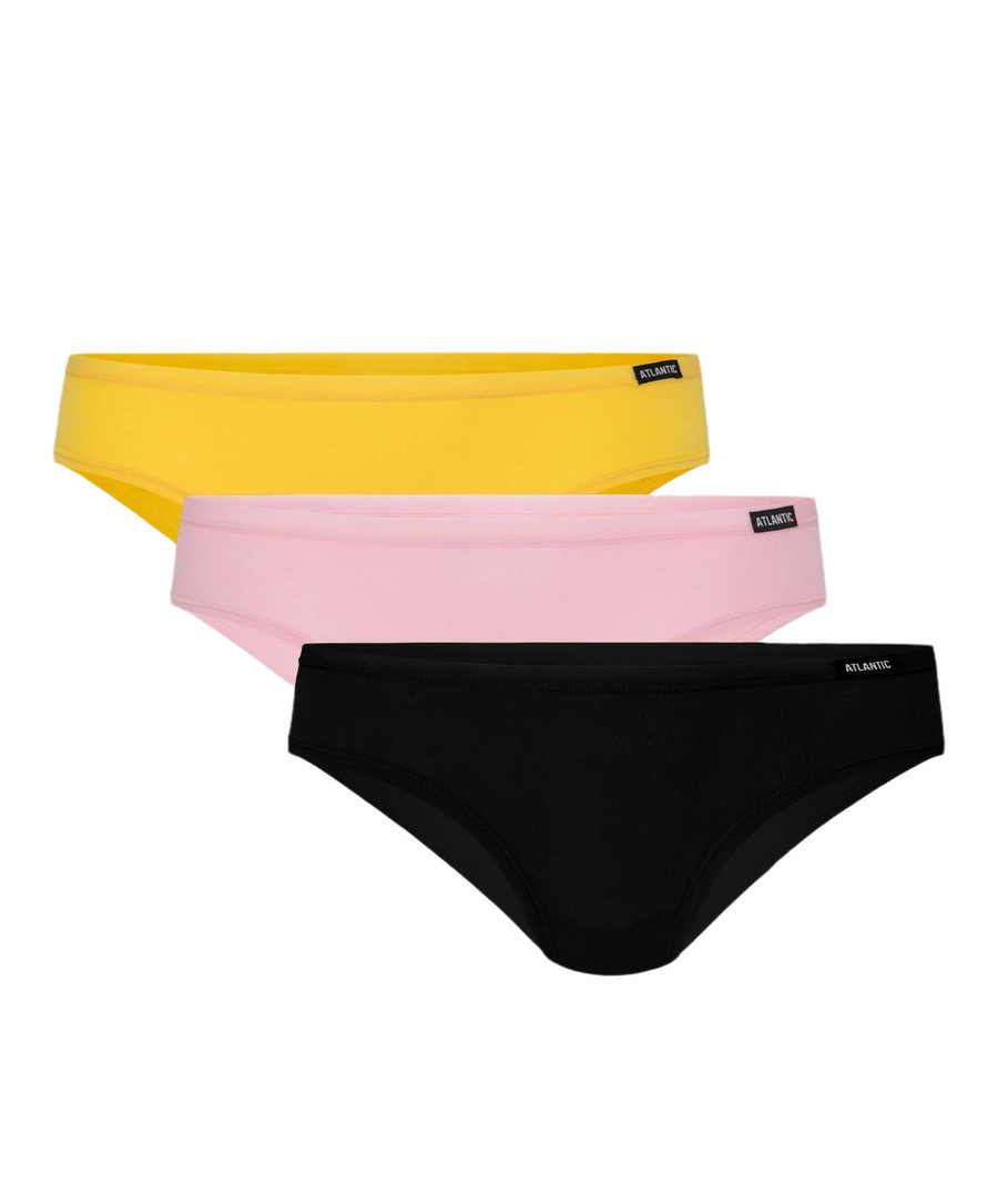 3-PACK Bikiniunterteile für Frauen