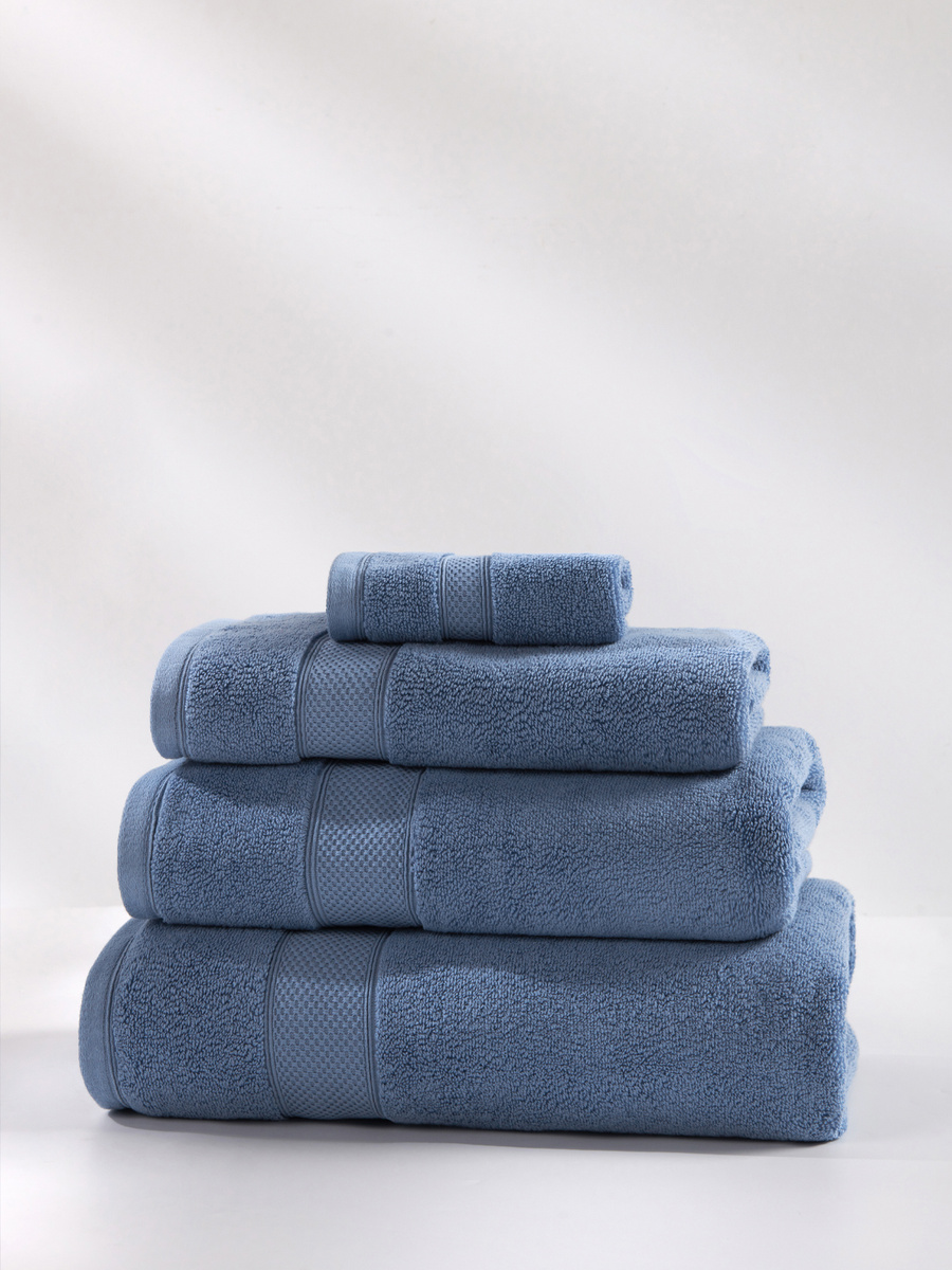 S TOWEL 100*150 LEO BLUE