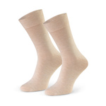 Herrensocken Serie Kaschmirsocken Beige