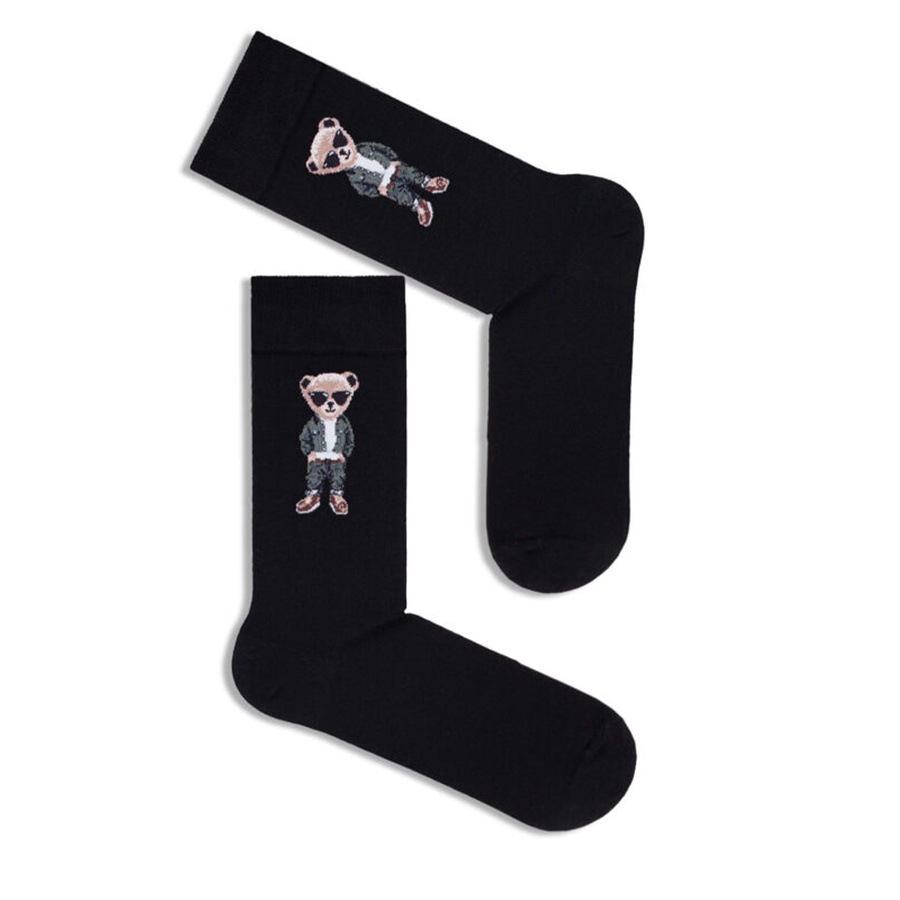 Socken Herren Serie Avangard Schwarz