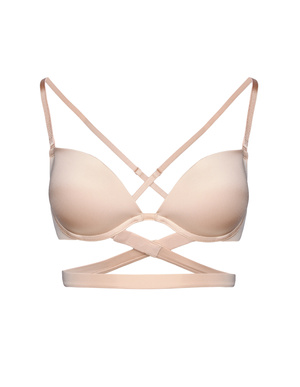 Push Up Bra Silky Beige