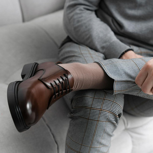 Anzug Socken Glatte Kunst.056 Steven