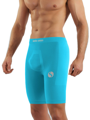 Thermounterwäsche-Shorts Thermo Active Blau
