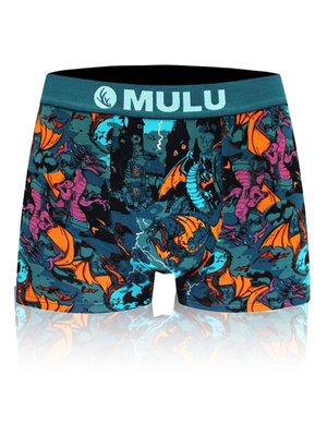 Sestimi Underwear Herren Boxershorts – Bequeme Baumwollunterwäsche mit Print, 4er Pack, Elastisch, Mehrfarbig, Modell MPR80526, Ideal für Alltag, Regular Fit