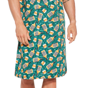 Nachtwäsche Herren Serie Nachtshirt 109 Blau