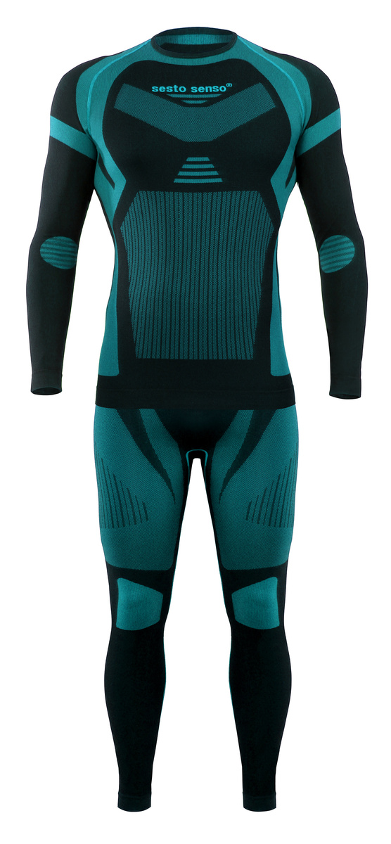 Set lenjerie termică pentru bărbați Thermo Active verde