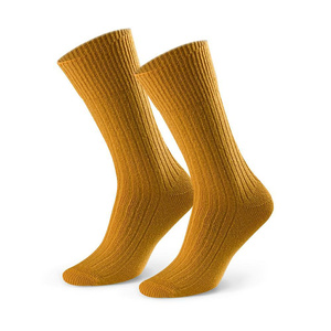 Socken Wollserie Gelb