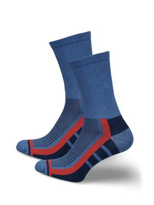 Herrensocken Go! Blau