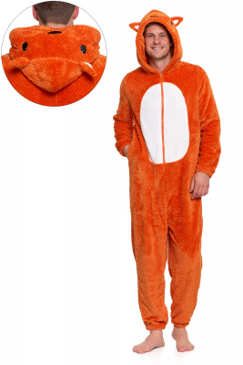 Pajamas onesie fox