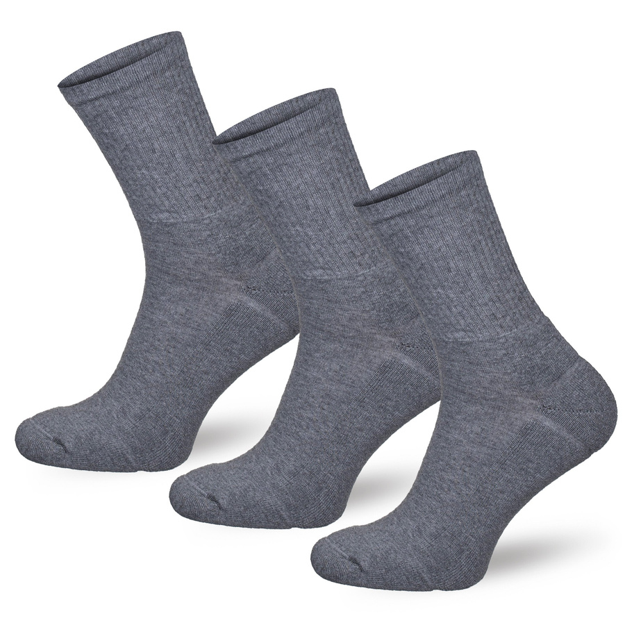 3X Sportsocken 1/2 Frottee Multisport Milena