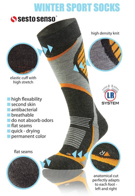 Ski Sport Wollsocken