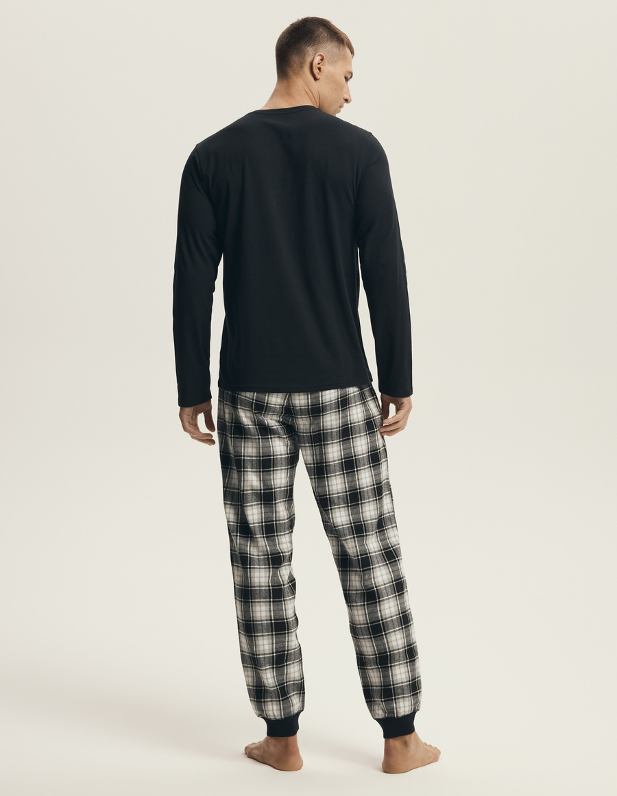 Pyjama aus Baumwolle Noir für Männer