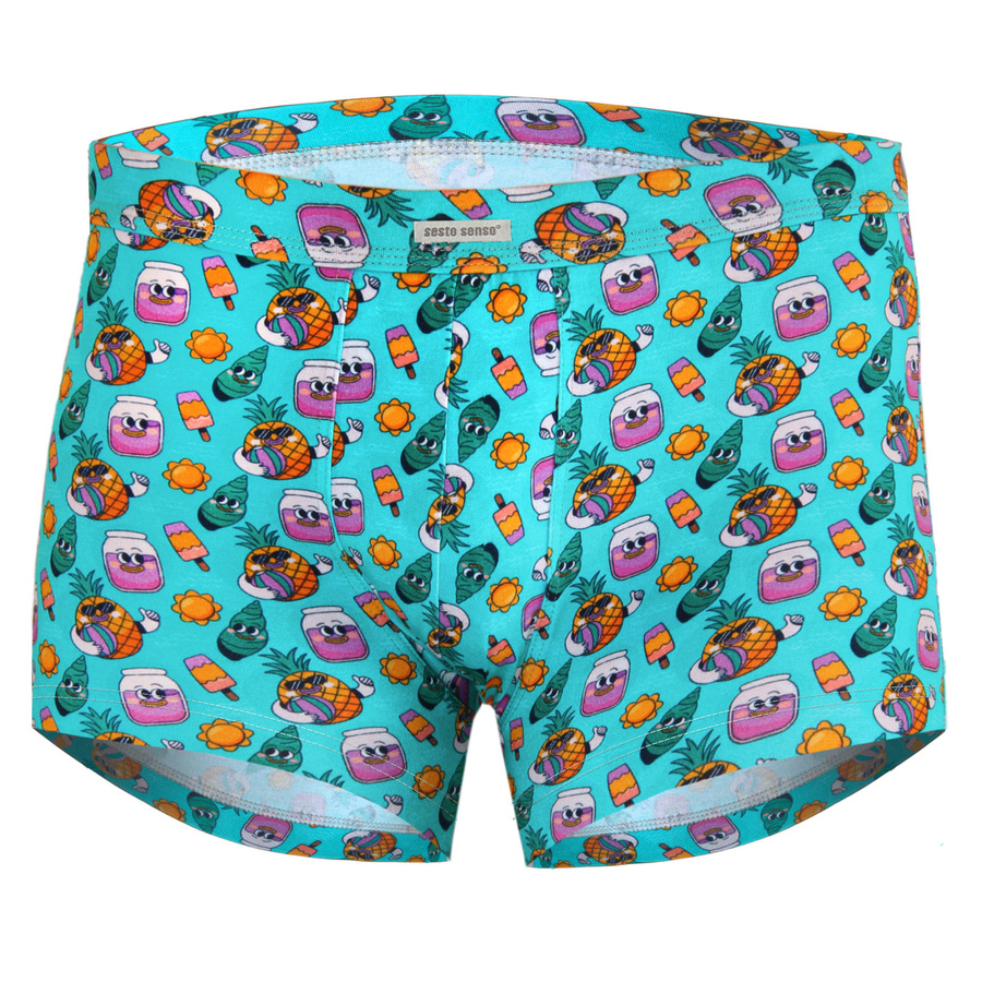 Herren-Boxershorts Funny 10 Mehrfarbig