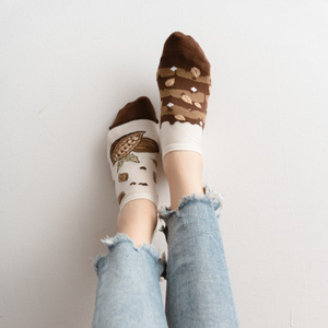 kolorowe stopki Damskie/Męskie Kakao More Fashion