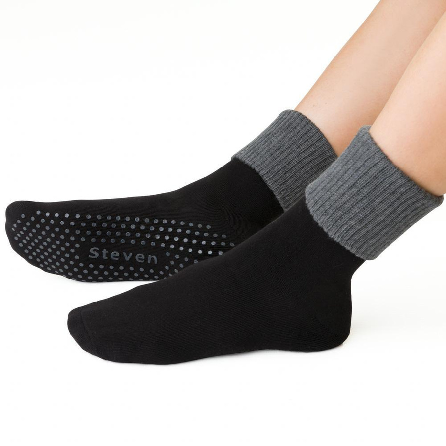 Frotteesocken Serie Schwarz