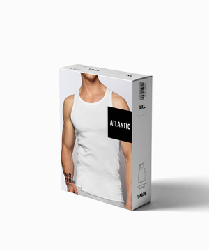 Aus Baumwolle Unterhemd Meski Bmv-046 Atlantic