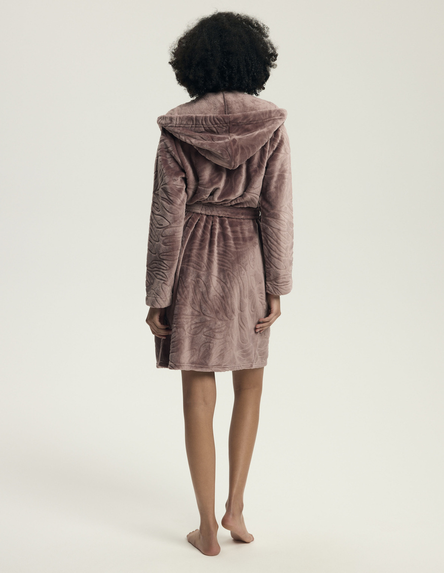 Halat de baie femei Daryl Dark Red