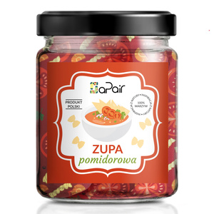 Damen-/Herren-Socken im Geschenkglas Pilzsuppe