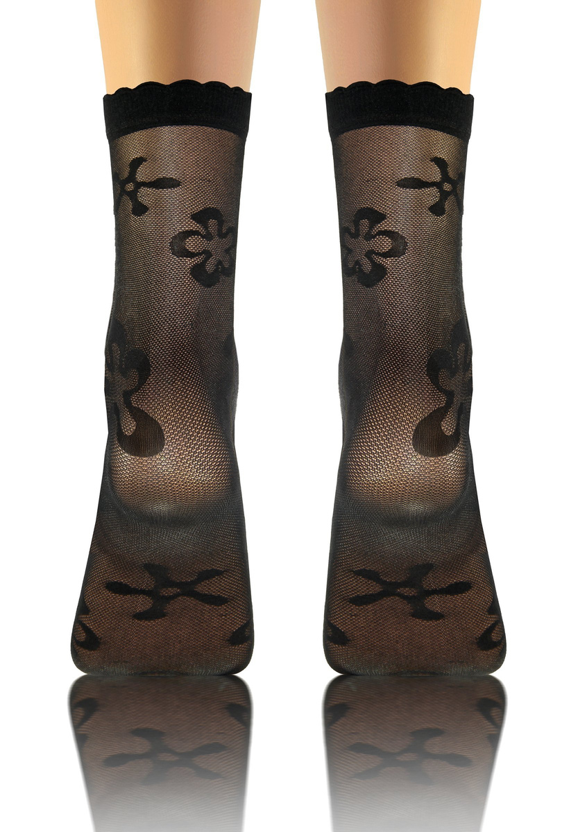 Skarpety rajstopowe Damskie we wzory Sesto Senso (2 PARY)