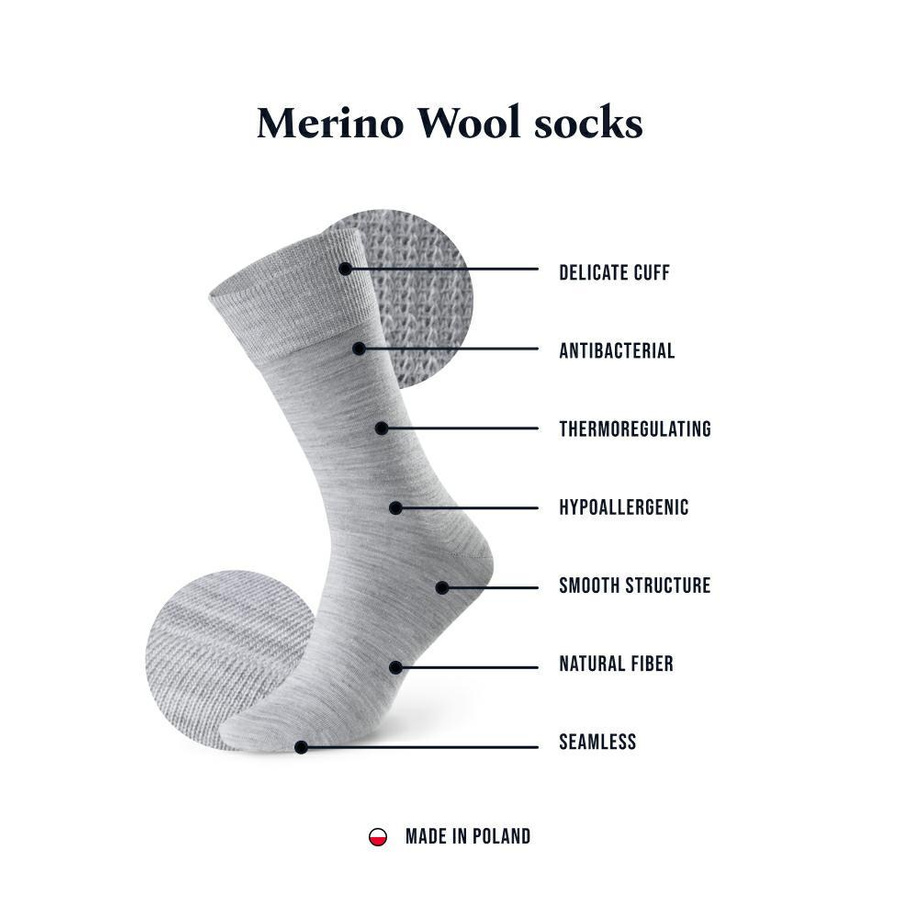 Socken Anzug Merino Wool Art.130 Navy