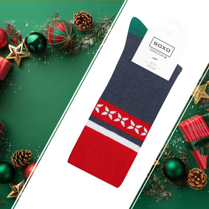 Skarpetki męskie kolorowe SOXO GOOD STUFF bawełniane