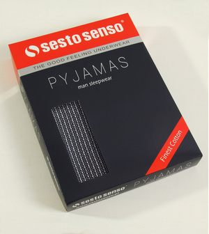 Pijama bărbătească cu nasturi Seria Gri