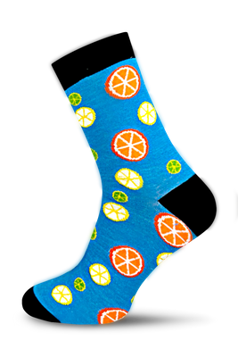 5X Bunte Fast Food Socken für Männer 