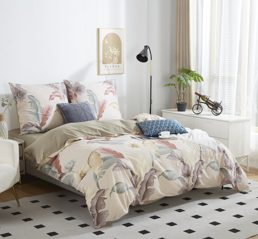 Bettwäsche S008 Federmuster