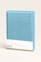 Bettlaken Jersey Himmelblau