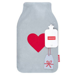 SOXO grau thermo-warmer Geschenk mit Herz für VALENTINE'S Tag groß 1.8L