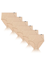 Damen-Slips Maxi Serie 3BLP-585 Beige