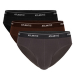 3-PACK Slipy męskie Rib Atlantic