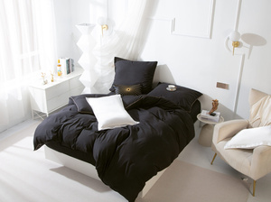 Bettwaren Queen Schwarz Gold