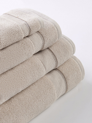 S TOWEL 100*150 LEO J.BEIGE